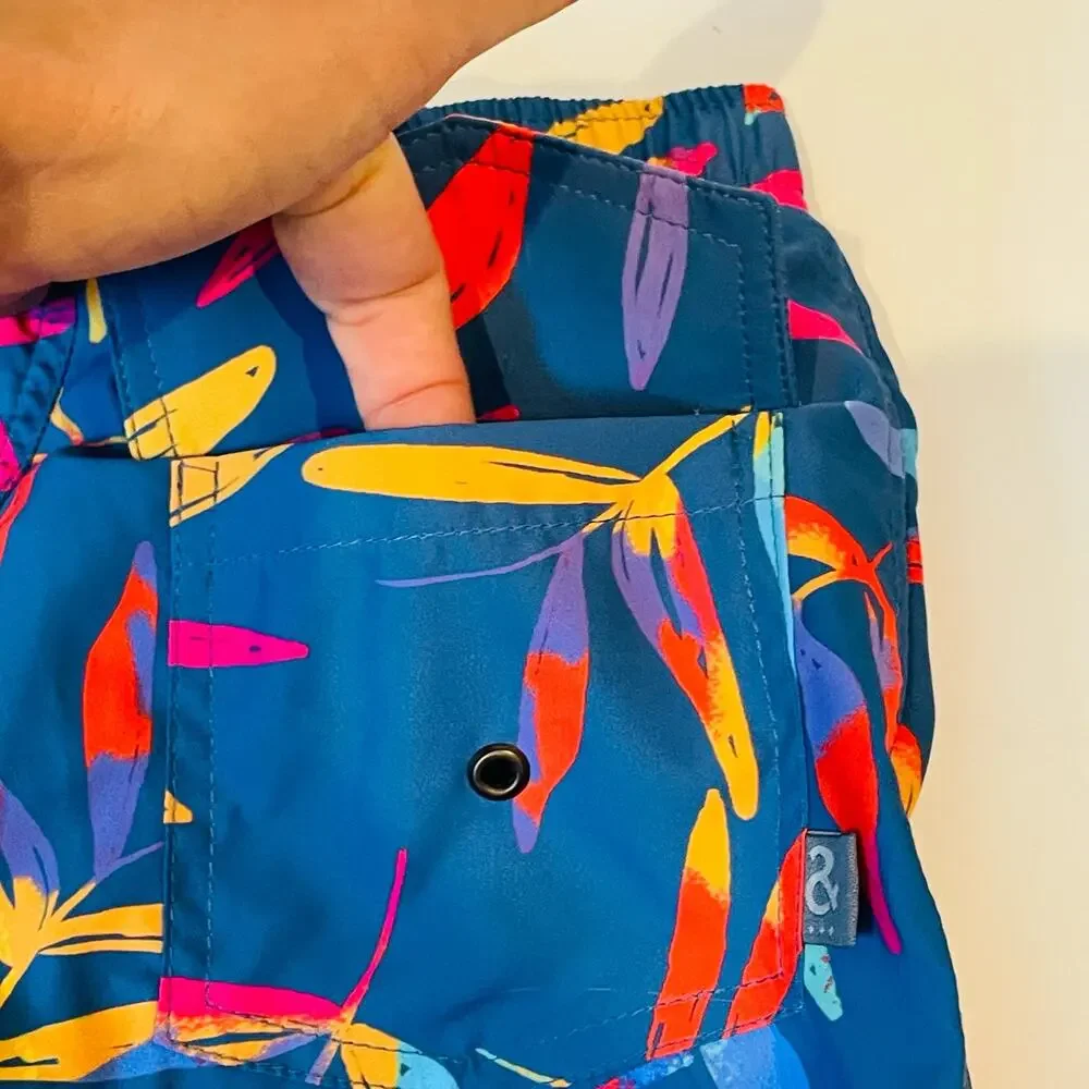 NWT Pepita & Me Size 18-24M Bright Fern Trunks